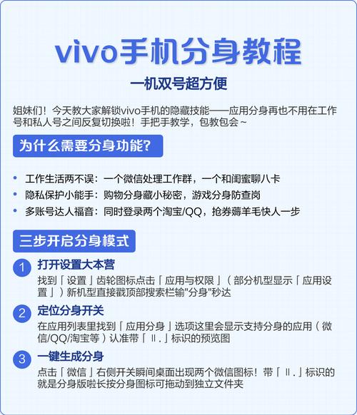 VIVO应用分身的注意事项