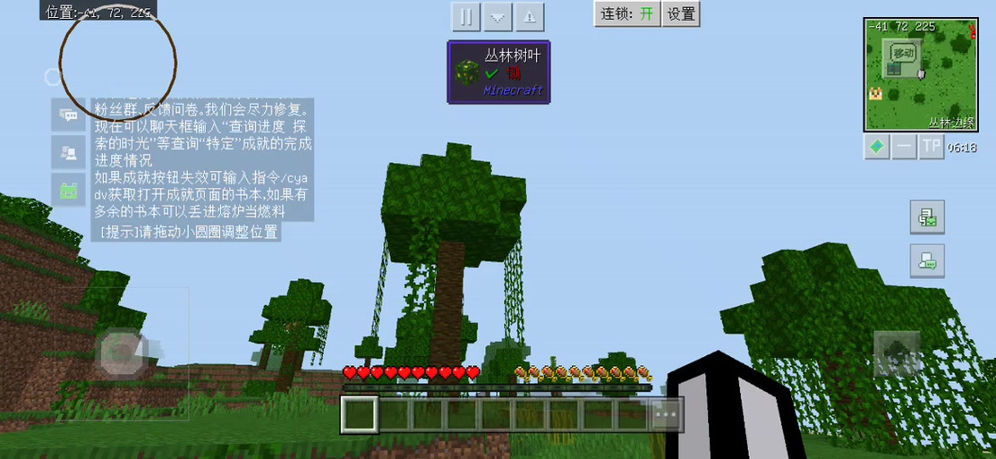 Mc彩色刷屏100%可复制