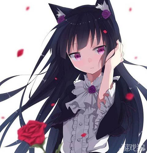 我的世界黑猫女生皮肤