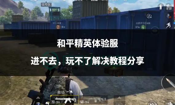 和平精英体验服进不去怎么办游戏截图