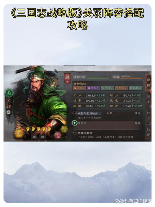 三国手游红将诸葛亮关羽