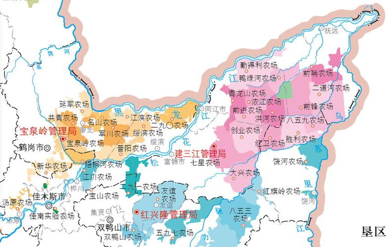 建三江农场顺序
