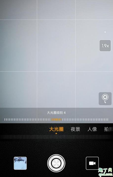 华为手机拍照光圈怎么调