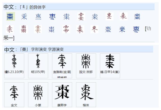 紫字异体字