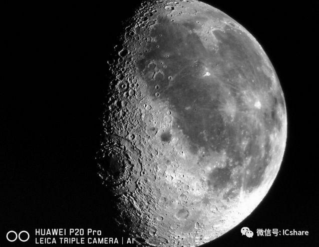 华为拍月亮图片
