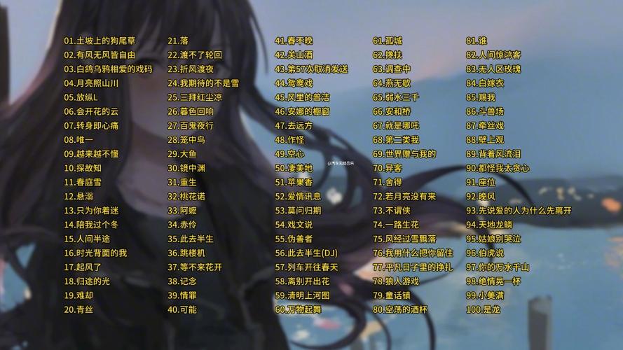全网最火的100首歌曲