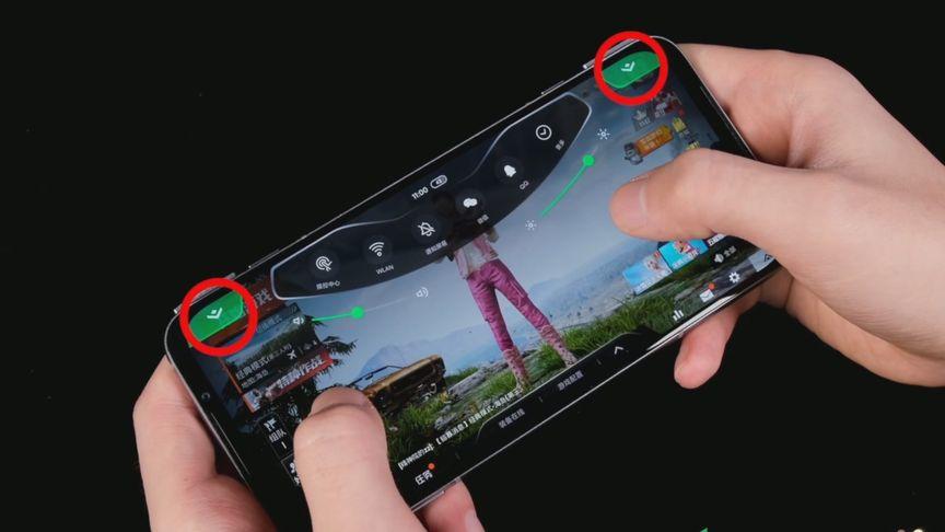 黑鲨1屏蔽按键