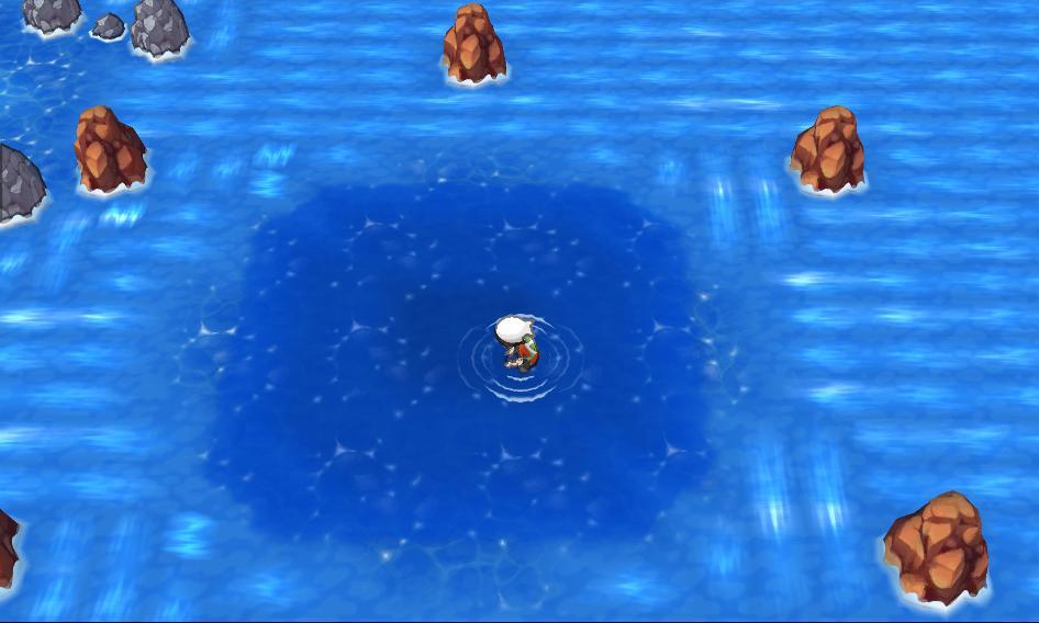 3ds终极红宝石精灵分布