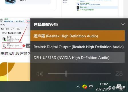 电脑放电视剧声音小是什么原因