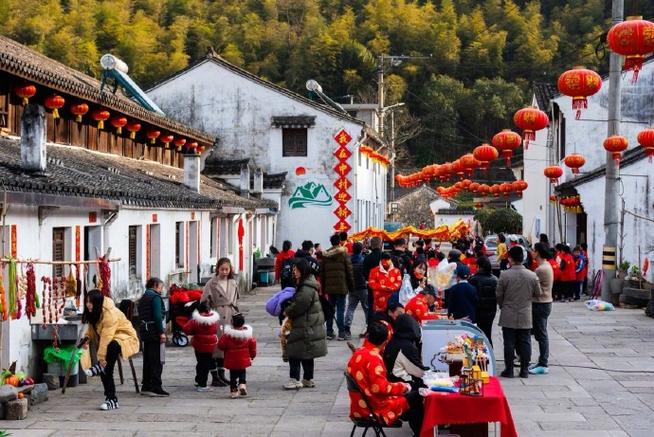 宁波余姚鹿亭乡中村旅游游戏截图