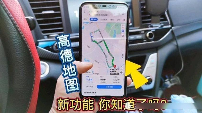 高德查自己车辆定位