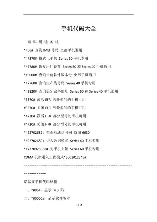 安卓手机代码查询命令大全