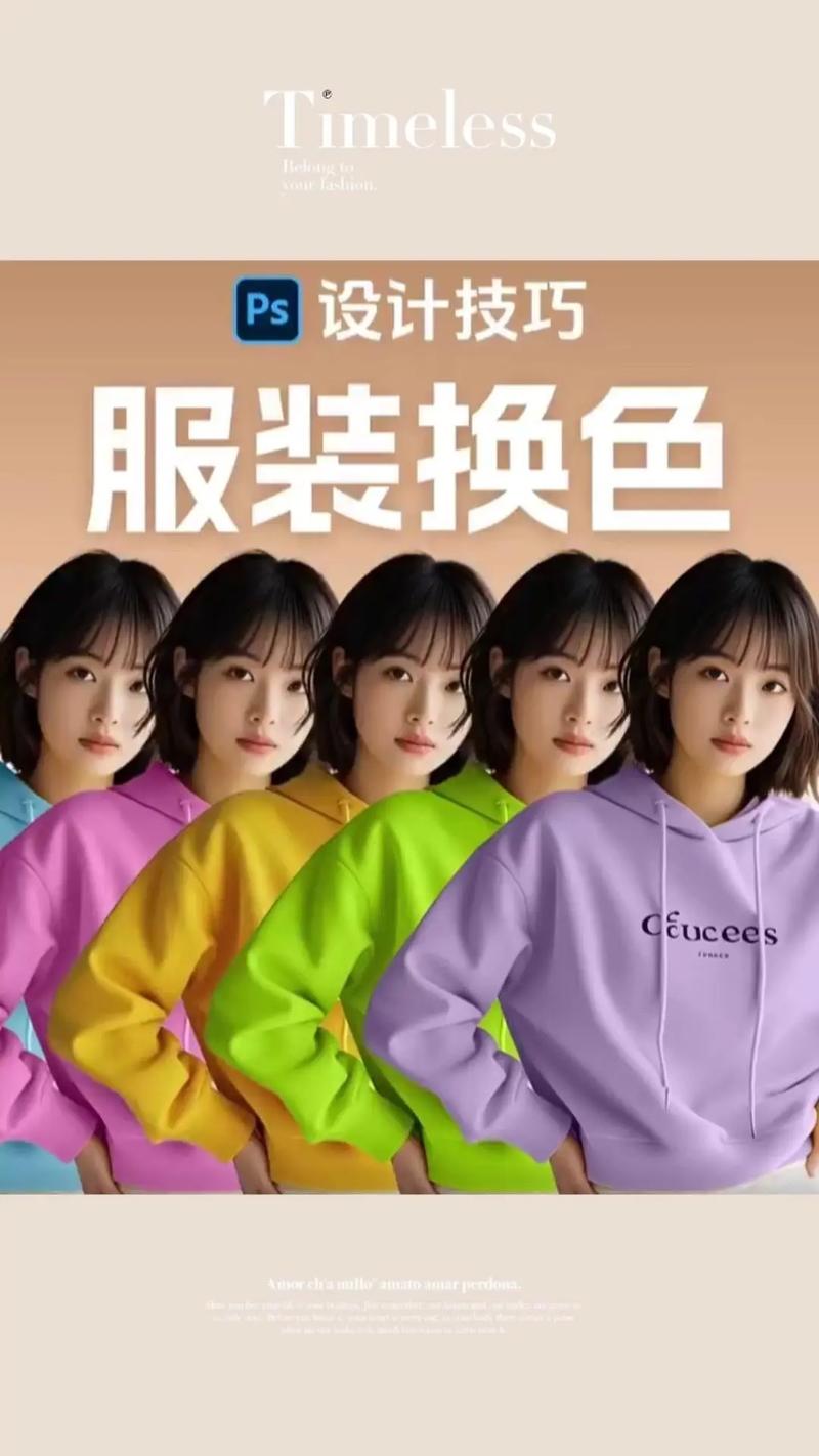 手机图片衣服颜色变换