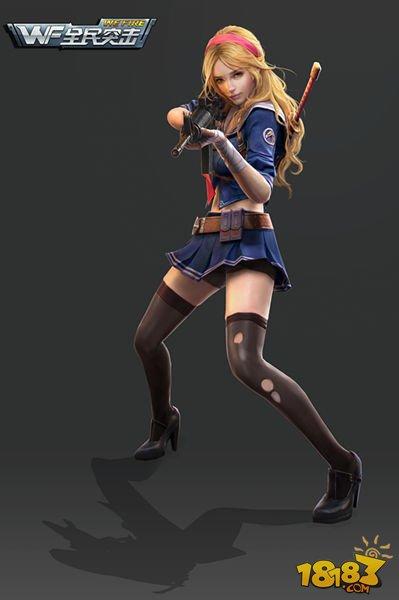 全民突击兔女郎去衣