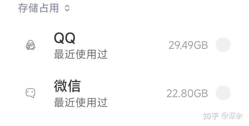 QQ占了十几个G都是什么