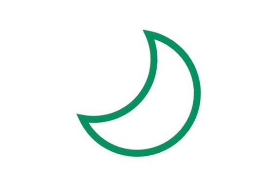 手机上的月牙怎么关闭
