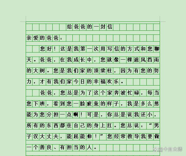 给父亲的一封信600图标