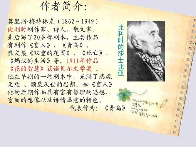 青鸟作者简介30字