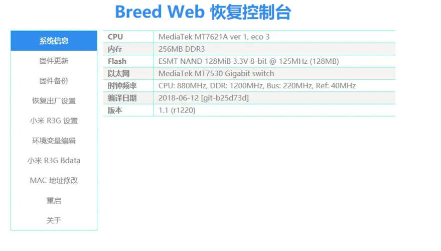 有哪些可以刷breed的路由器图标