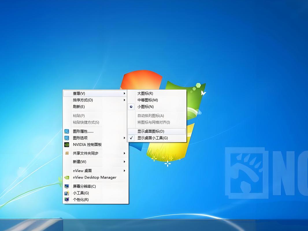 小米电脑桌面没有图标
