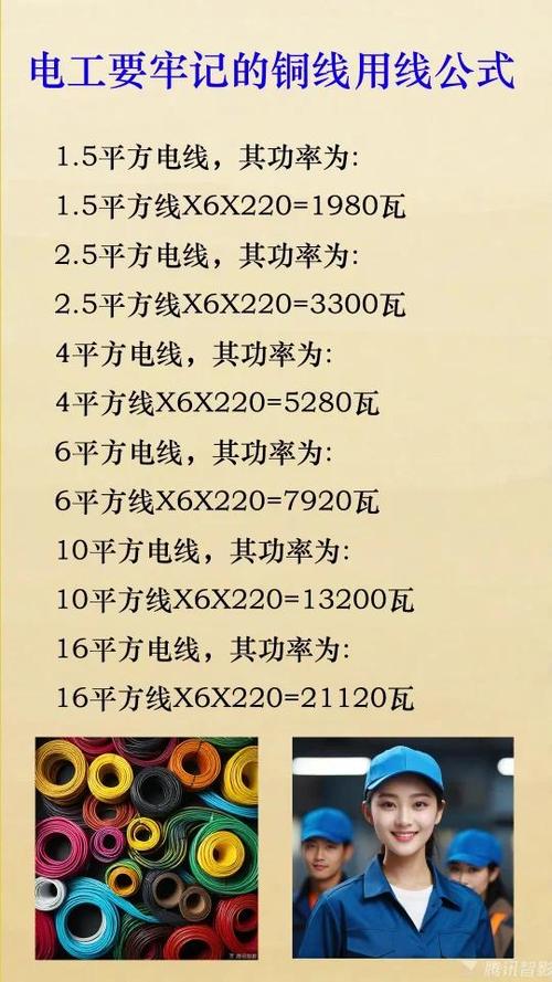 电线计算公式