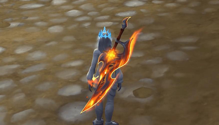 魔兽战士十大幻化武器