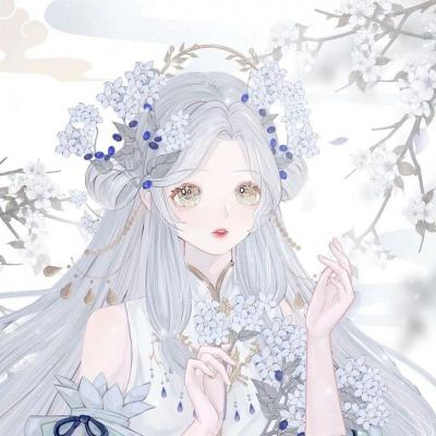 清冷破碎感白月光头像动漫女截图