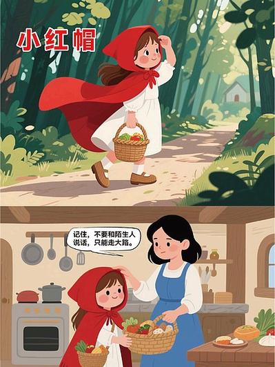 小红帽睡前故事