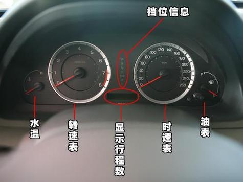 8代雅阁所有指示灯图解