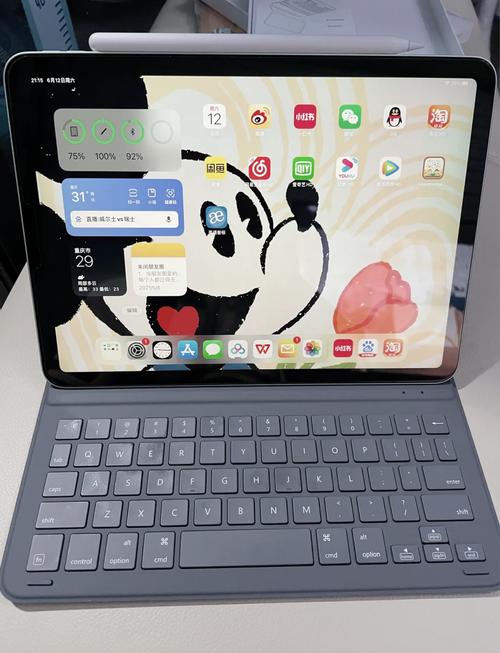 ipad键盘显示一半