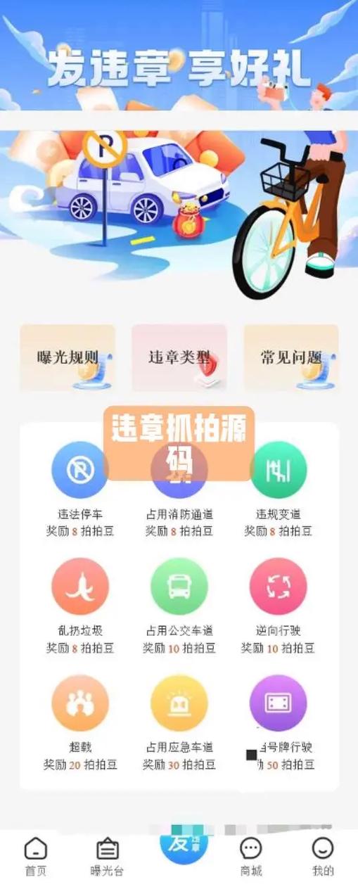 什么软件可以拍违章挣钱