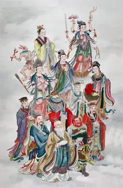佛教堂里敬的什么神