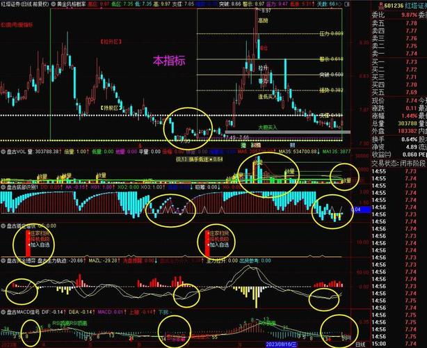 通达信软件应用黄金分割到哪里找