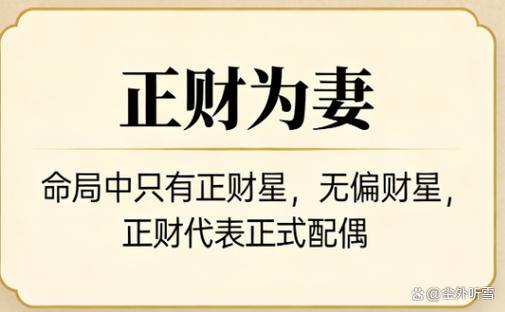男命与财星的关系