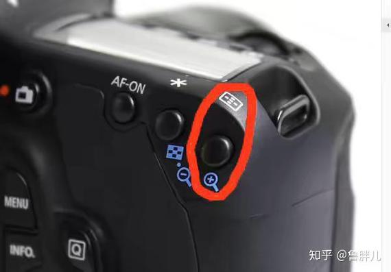佳能屏幕中间有个圆圈缩略图