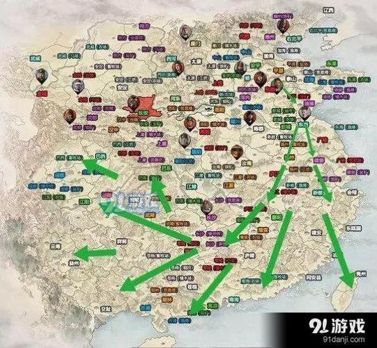 全战三国解锁全部势力