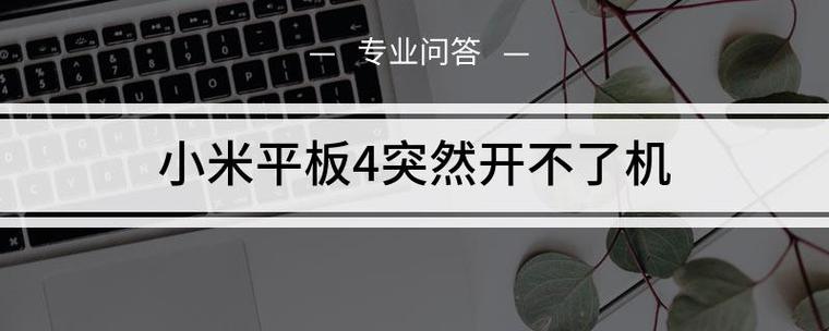小米平板4能进兔子模式开不了机