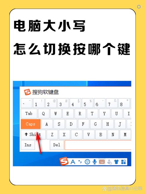 切换大写字母按哪个键