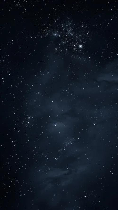 黑夜星空图片