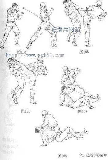格斗式正确姿势