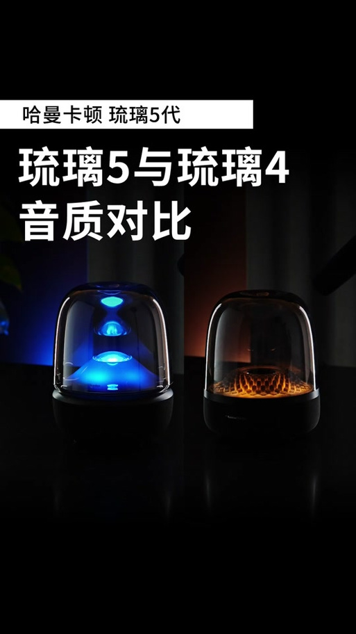 哈曼卡顿琉璃和琥珀对比