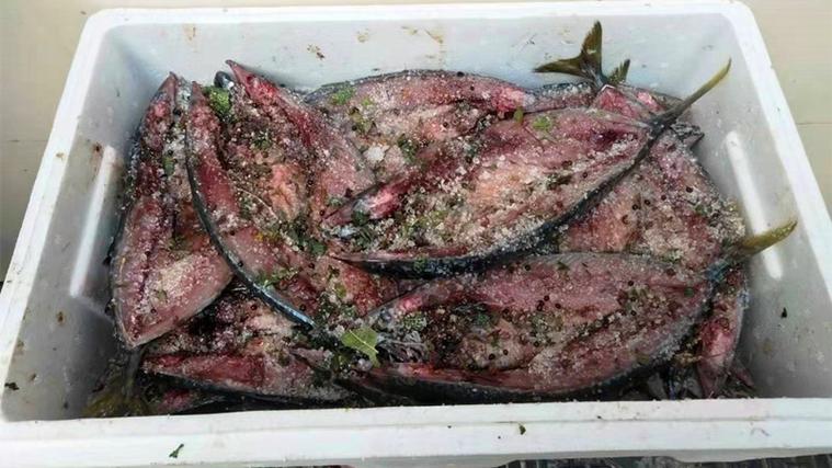 咸鱼表面发黄粘粘的