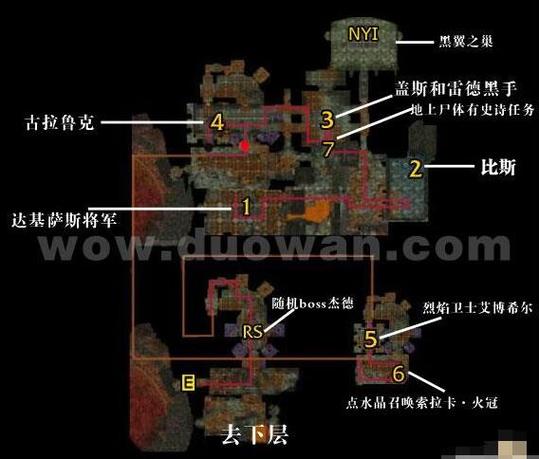 魔兽60级团队副本顺序图标