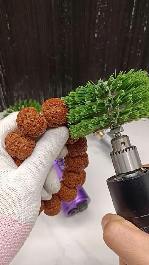 金刚菩提正确盘刷方法