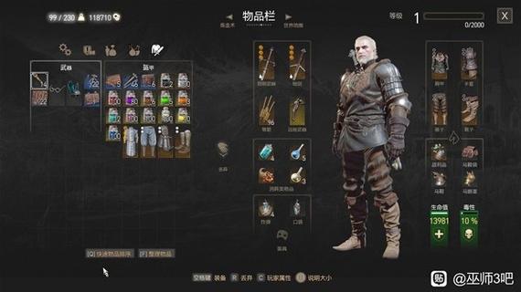巫师三师匠级装备找谁截图