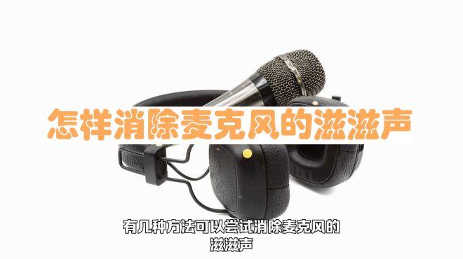 消除音响滋滋声的方法