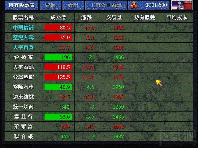 股票游戏单机版