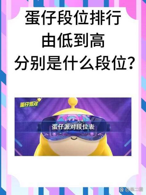 蛋仔最高段位是什么?
