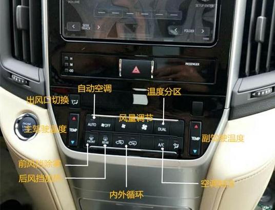 兰德酷路泽按键图解