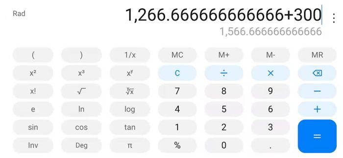 华为手机计算器怎么变成科学计算器